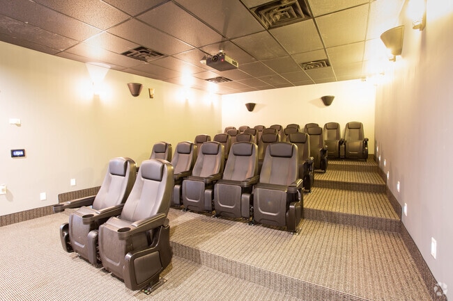 Media Room and Theater for Entertainment - Enclave at Duncan Meadows