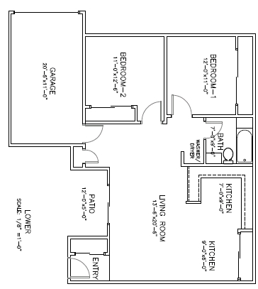 2BR/1BA - Brookpark Apartments