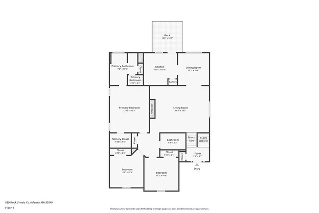 Foto del edificio - 839 Rock Shoal Ct