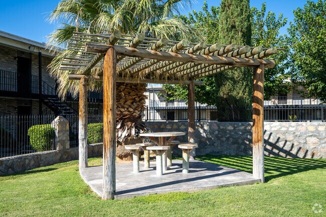 Área de picnic - Hilton Place Apartments