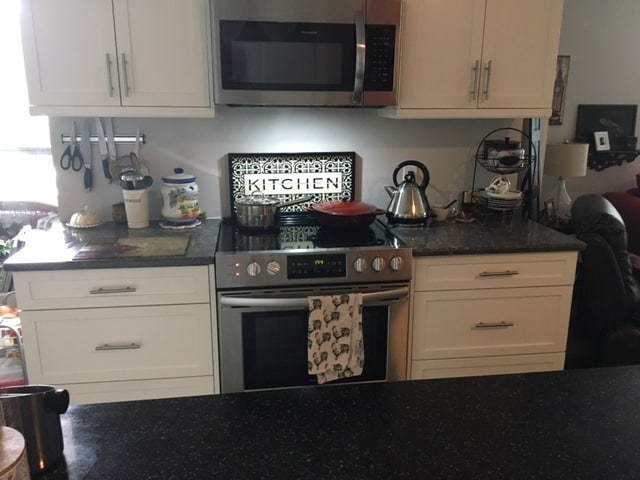 Stove and Microwave - 135 Orr St