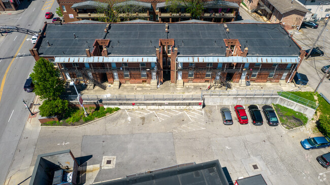 Aerial Photo - North High Street Apartments