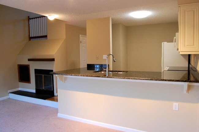 Salón abierto con chimenea - 2667 Chancer Dr