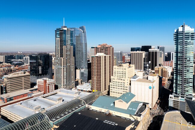 Aerial - Auraria Lofts - Historical Access
