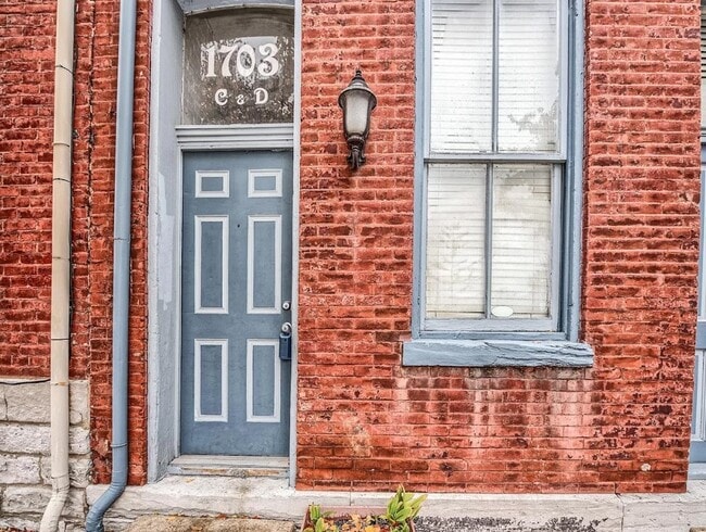 Front Entrance with Smart Lock and Video Doorbell - 1703 S 11th St