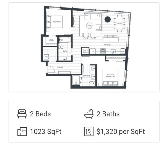 Floorplan and square footage - 1808 Minor Ave
