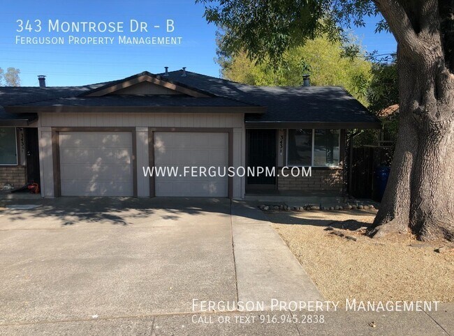 Building Photo - Dog Friendly Folsom Duplex with an Attache...