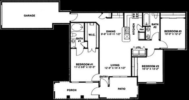 Plano F - Little Nell Apartment Homes