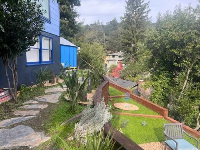 Front Apt Door Garden and View - 8 Los Robles Dr
