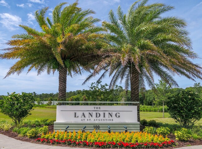 Letrero tipo monumento - Landing at St Augustine