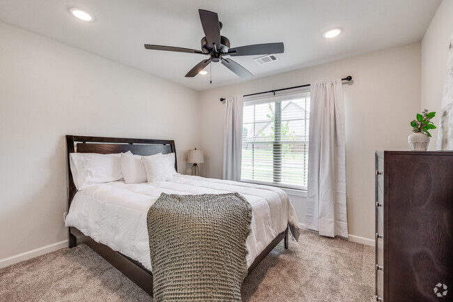 3BR, 2BA - 1618SF -House - Bedroom - Maple Park at Riley Farm