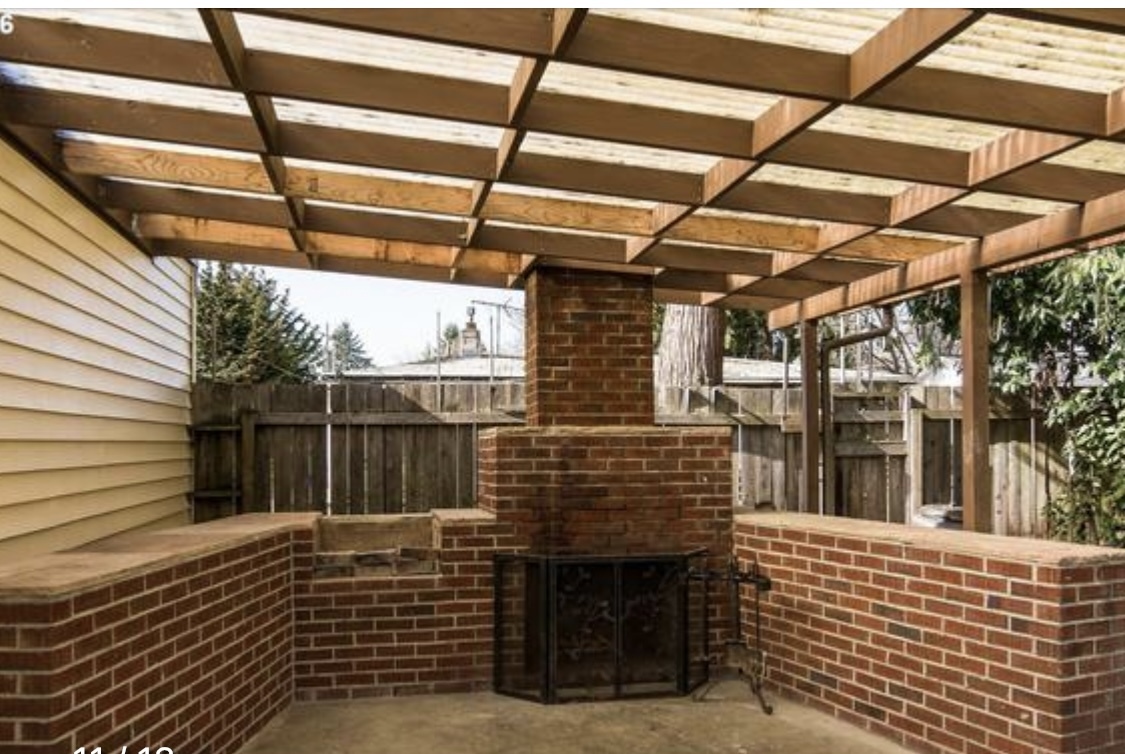 Covered Patio w/ 110 access - 1506 Grove St