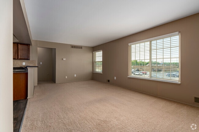 Updated 1BR, 1BA - 900SF - Living Room - Sterling Heights Apartments