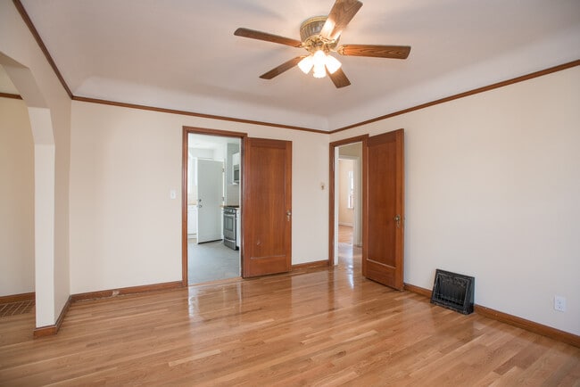 From dining room looking into kitchen and hallway. - 2628 Northeast Ainsworth Street