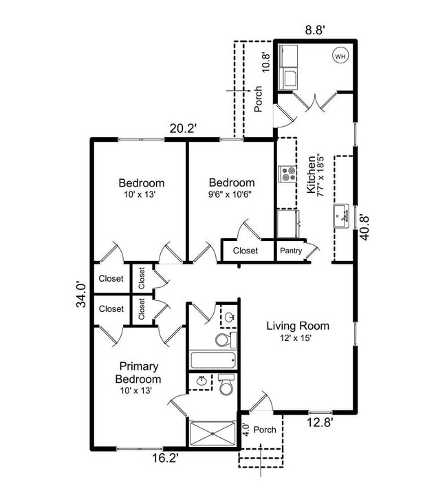 Photo - Beautifully Renovated 3-Bedroom with Fence... House