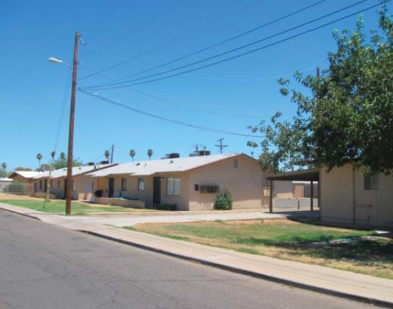 View from Street - Heatherbrae Apartments