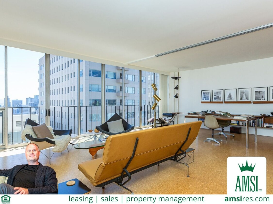 Meticulously maintained 1br + office apart... - Meticulously maintained 1br + office apart...