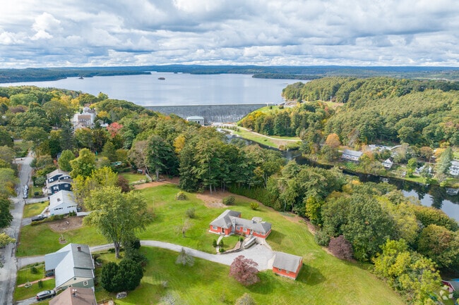 The Wachusett Dam and Reservoir is the picturesque heart of Clinton.