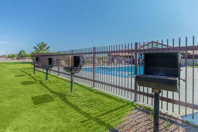 Outdoor Grills by the Poolside - Santa Teresa Terrace