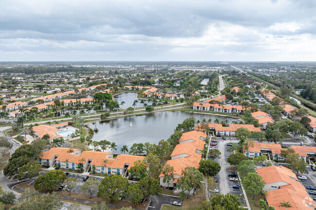 Aerial Photo - Palm Beach Place