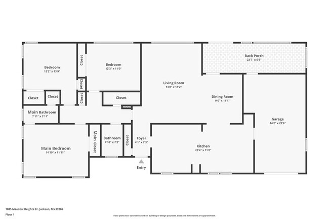 Foto del edificio - Charming 3-Bedroom Bungalow in Jackson, MS