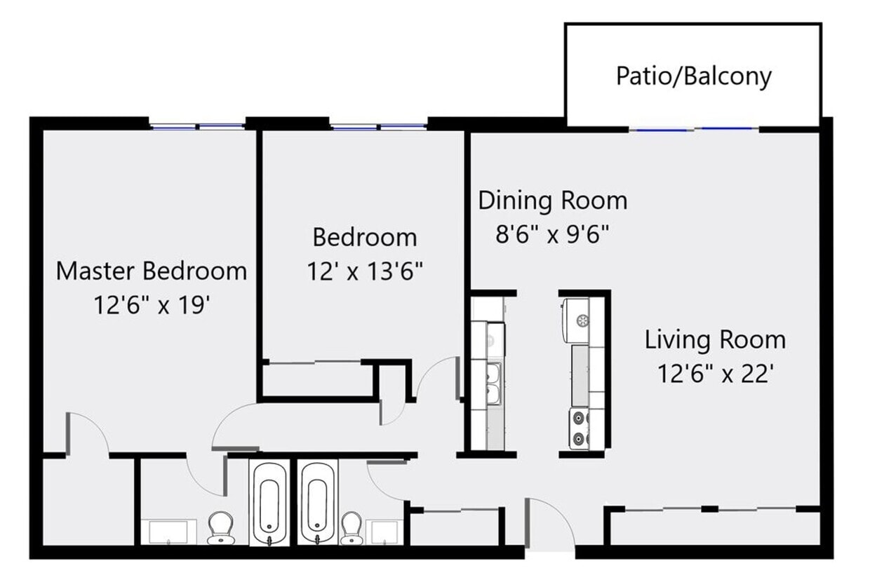 Floorplan - Amberley House Apartments