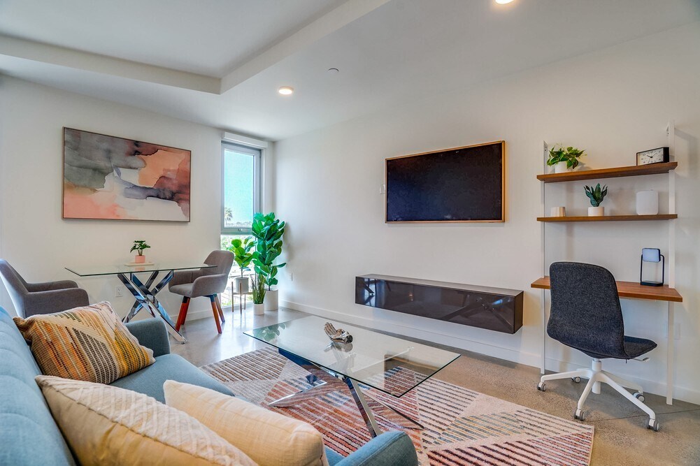 Los apartamentos Jagger en el oeste de Los Ángeles cuentan con estudios, apartamentos de un dormitorio y penthouse. - The Jagger