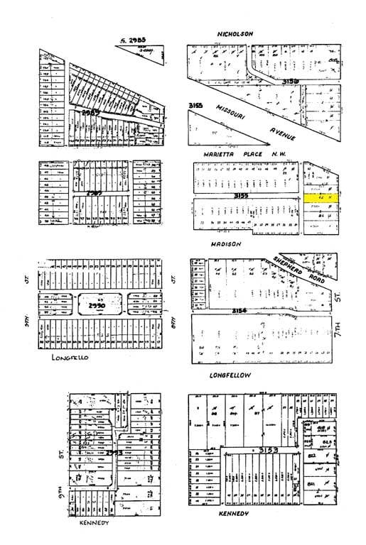 Plat Map - 716 Madison St NW