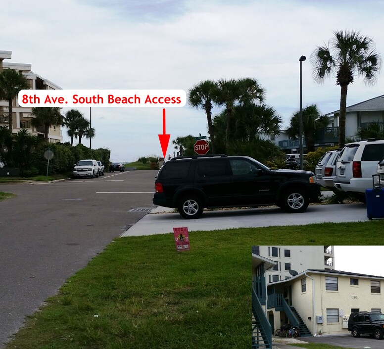 Beach distance - 120 8th Ave S