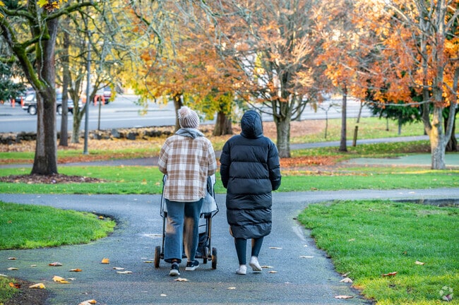 Residents can enjoy a walk through forests at North SeaTac Park.