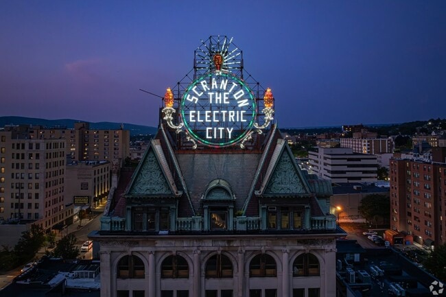 Scranton was the first city in America to have completely electric street cars.