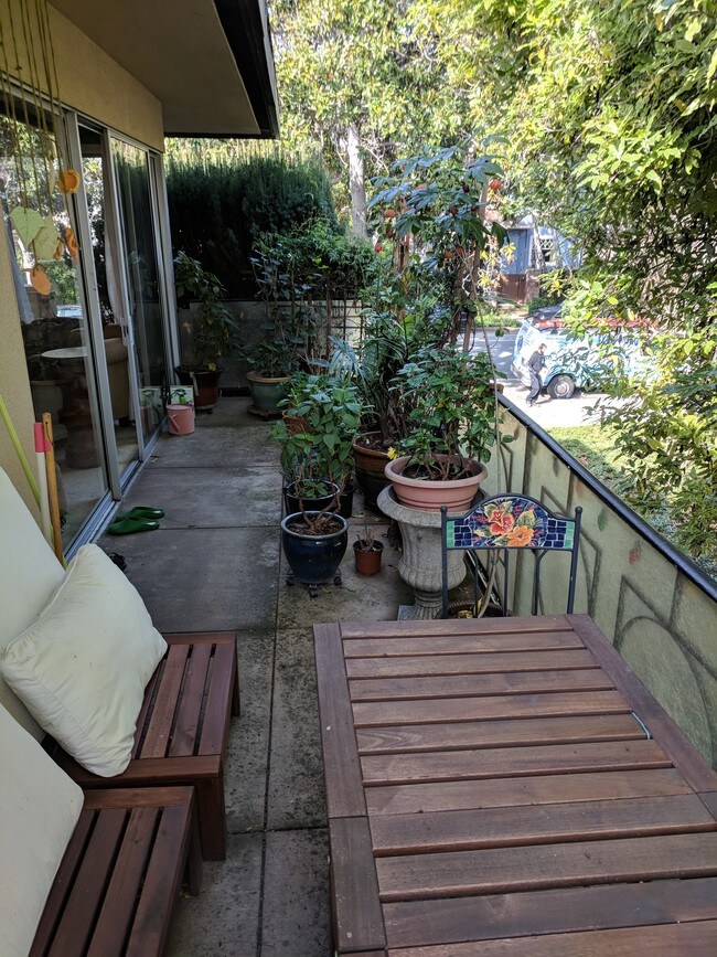 Living Room Balcony - 752 University Ave