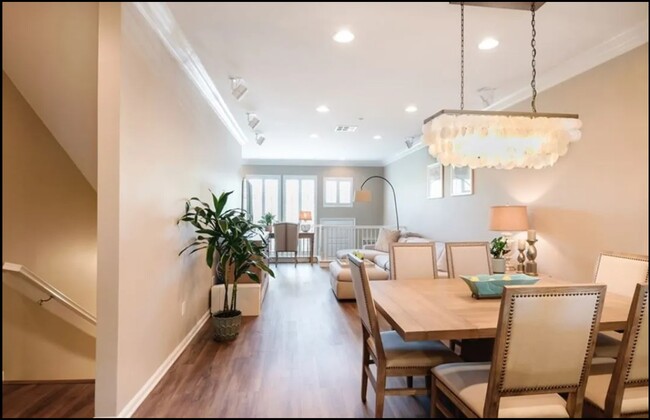 Steps near the dining room and kitchen lead down to the 2-car tandem garage - 5429 Strand