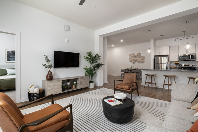 Living Room - The Leo Loso Apartments