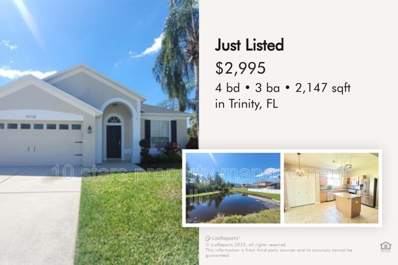 10728 Eveningwood Ct, Trinity, FL 34655 House Rental in Trinity, FL