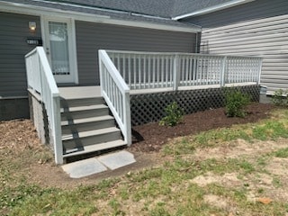 Brightly painted and landscaped entry. Park right at your front steps - 312 Bowen St