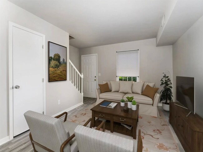 Living Area - Meadowview Apartments & Townhomes