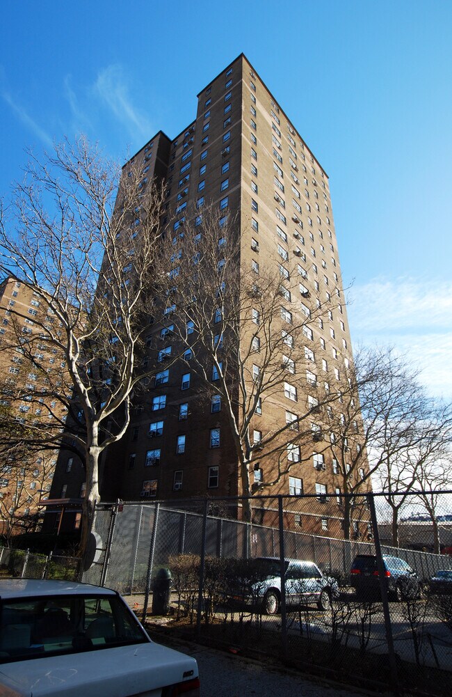 Viewed from the northwest - Gouverneur Gardens