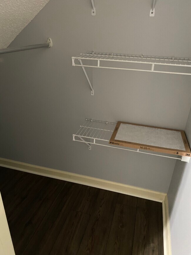 Downstairs Large Closet - 290 Shenandoah Dr