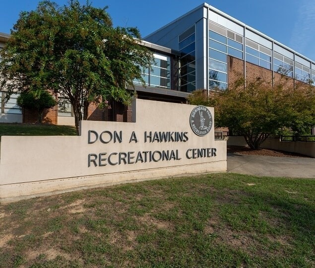 The Don A. Hawkins Recreation Center hosts a variety of live performances and events
