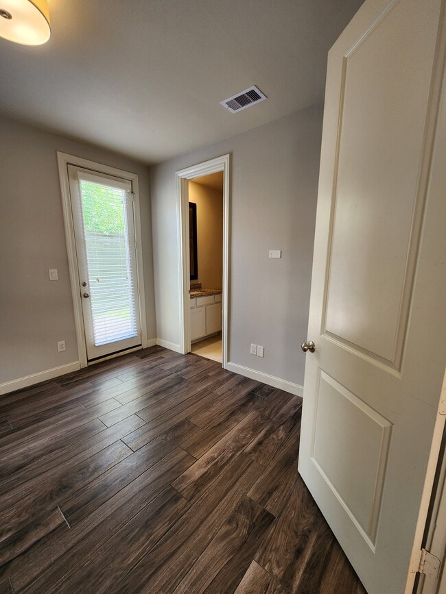 First floor office/bedroom with access to side yard - 2013 Fannin Sta