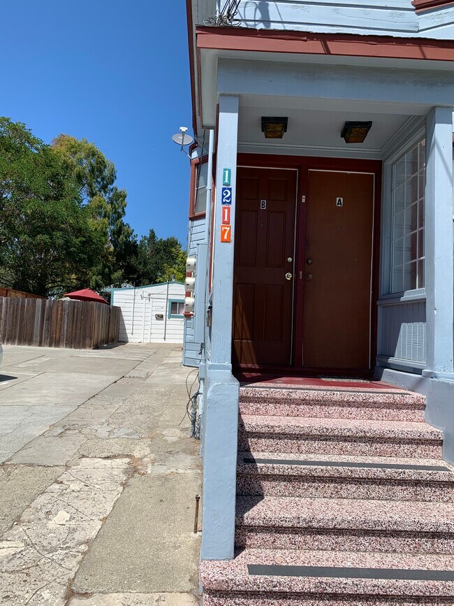 Front of building - 1217 Santa Clara Ave