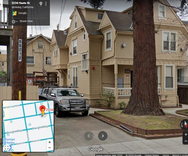 Off Street Apartments (behind 2232) - 2234 Haste St