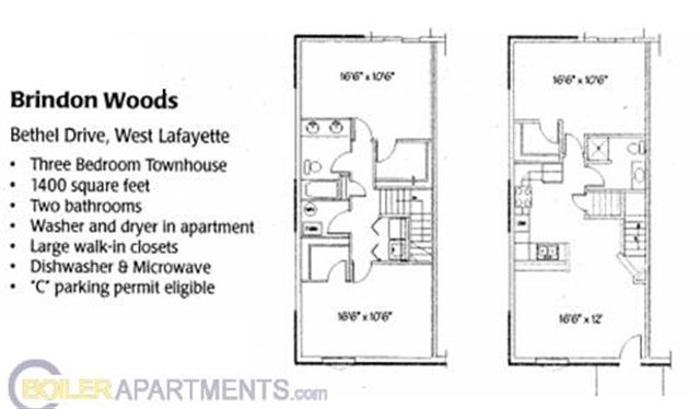 Floorplan - Bethel Townhomes