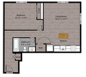 Tier 19 (1BR/1BA)