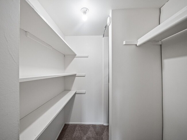 Large Walk-In Closets - Pine Lake Manor