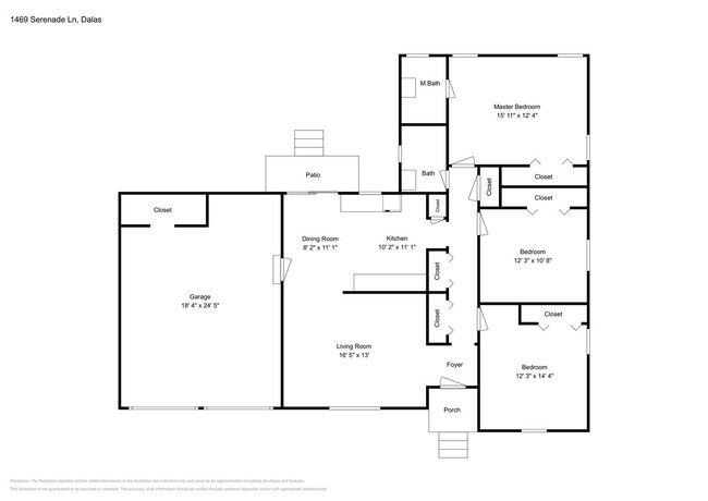 Foto del edificio - Newly Renovated 3BR/2BA Home in Dallas