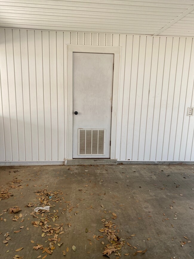 Detached Laundry/Utility Room under Carport - 2312 Bienville Dr