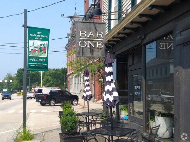 Bar One in Milford has a wide varity of cocktails.