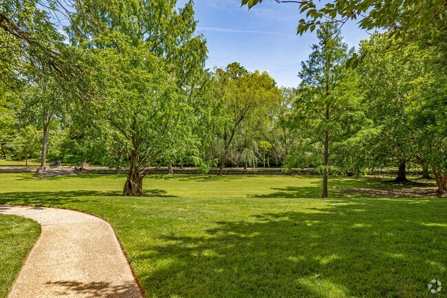 Private direct access to Memorial Park - Village Manor